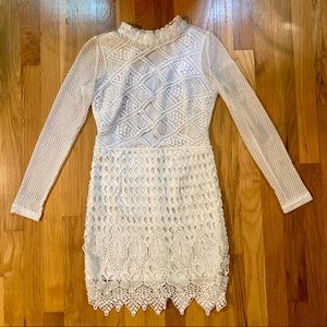 Charlotte Russe Lace Dress, S